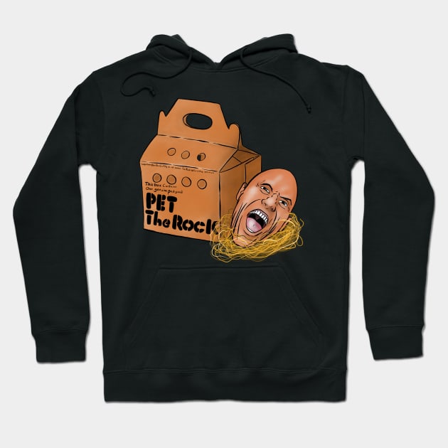 Pet “The Rock” Hoodie by ra7ar